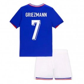 Frankrike Griezmann 7 EM Hjemmedrakt Barn 2024